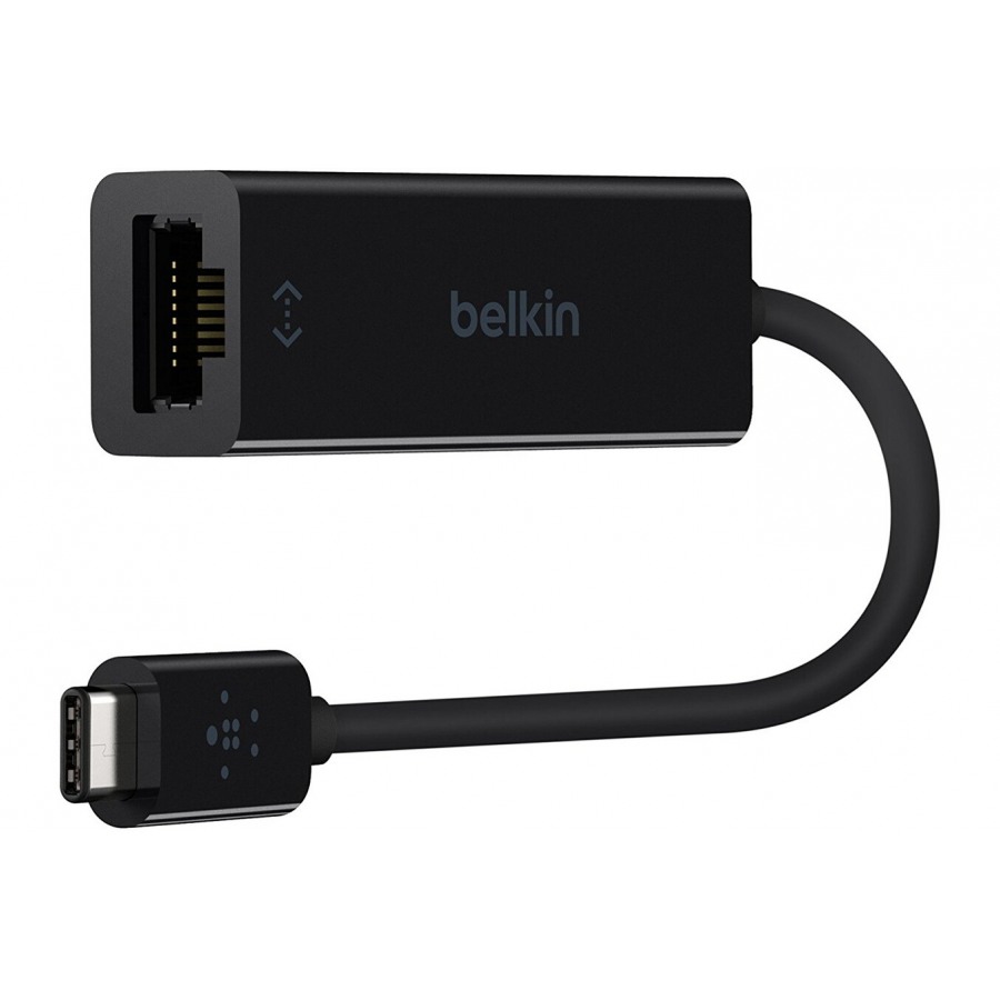 Belkin Adaptateur USB C vers RJ45 femelle. Noir