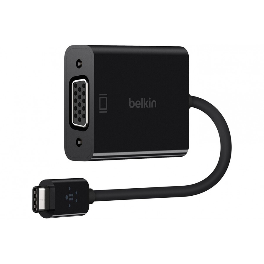 Belkin Adaptateur USB C vers VGA femelle. Noir