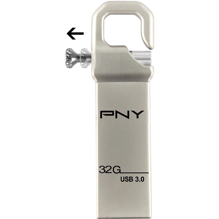 Pny Clé USB 3.0 Hook Attaché 32 Go n°3