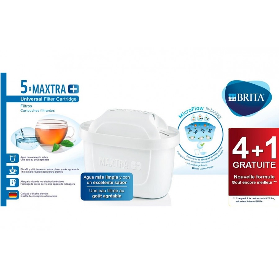 BRITA - Pack de 12 cartouches maxtra (9+3 gratuites) pour carafe filtrante  - LO7324 maxtra - Vente petit électroménager et gros électroménager
