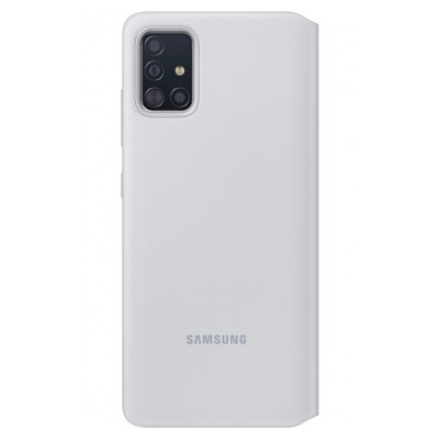 Samsung Etui S View Wallet pour A71 Blanc