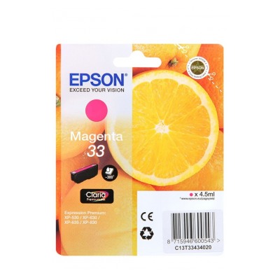 Epson ORANGE T3343 Magenta