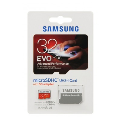 Samsung MICRO SDHC 32 Go EVO PLUS