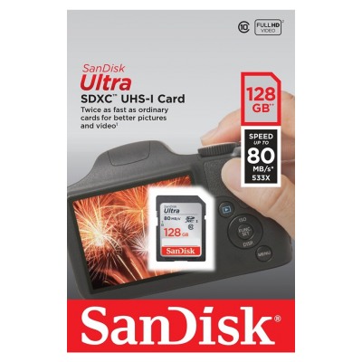 Sandisk SD ULTRA 128 GO