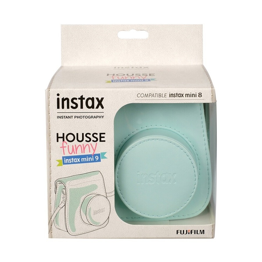 Fuji Housse de protection Bleu Givré pour Instax Mini 9 n°3