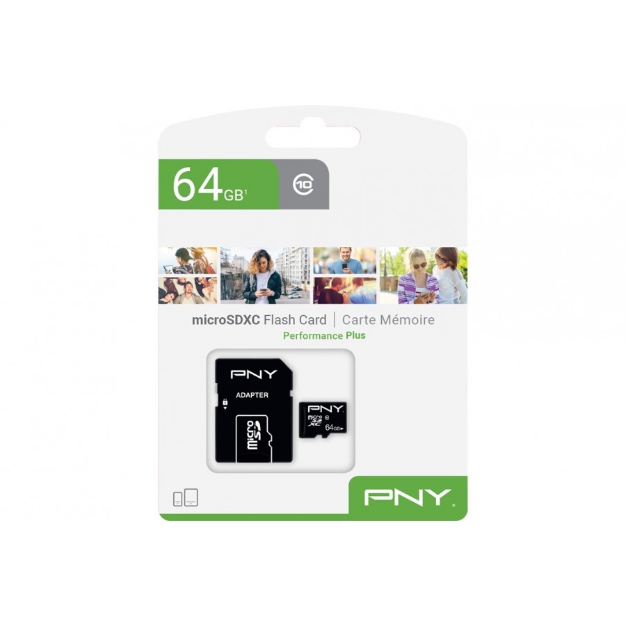 Pny MICRO SD 64GB CLASS 10 PERFORMANCE PLUS n°2