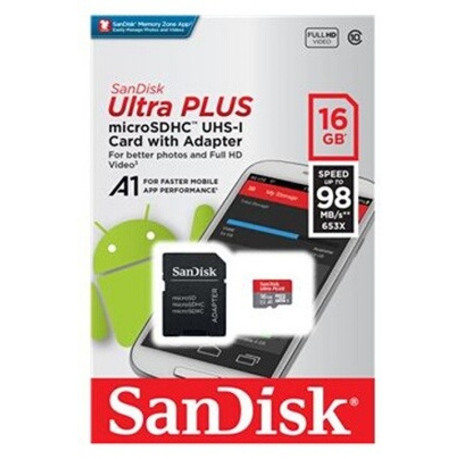 Sandisk MICROSDHC ULTRA PLUS 16GO n°3