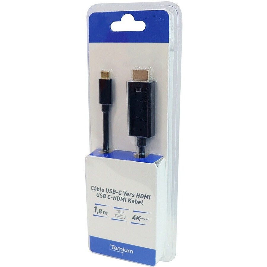 Temium CABLE USBC-HDMI 1,8M