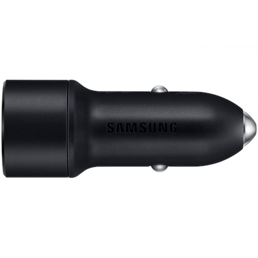 Samsung Chargeur allume cigare RAPIDE DOUBLE (2A,15W), cable combo microUSB/Type C n°1