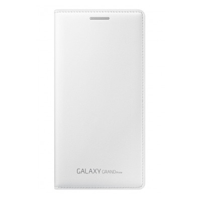 Samsung ETUI FLIP COVER BLANC POUR SAMSUNG GALAXY GRAND PRIME