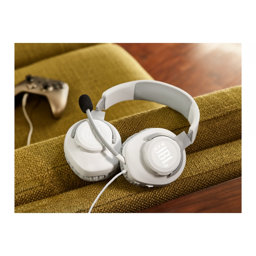 Jbl Casque de gaming filaire Quantum 100 Blanc n°5