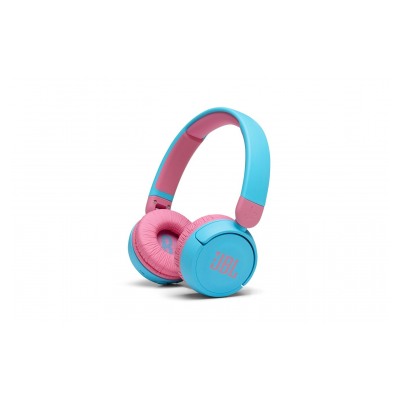 Casque sans fil Bluetooth pour enfant JBL JR 460NC avec réduction de bruit  active Bleu - Ecouteurs