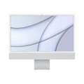 Apple iMac 24" 512 Go SSD 8 Go RAM Puce M1 CPU 8 c?urs GPU 8 c?urs Argent Nouveau