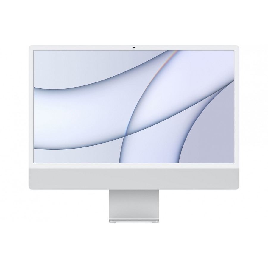Apple iMac 24" 512 Go SSD 8 Go RAM Puce M1 CPU 8 c?urs GPU 8 c?urs Argent Nouveau n°1