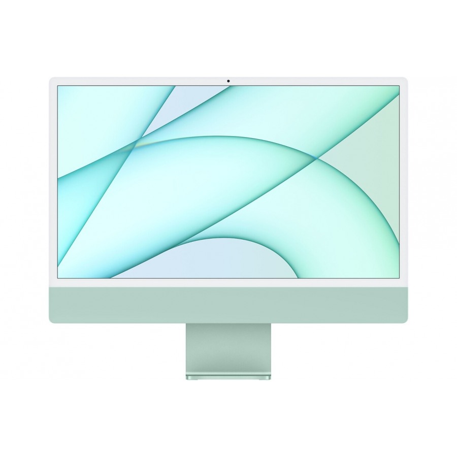Apple iMac 24" 256 Go SSD 8 Go RAM Puce M1 CPU 8 cours GPU 7 cours Vert Nouveau n°1