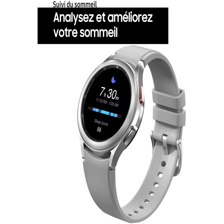 Samsung Galaxy Watch 4 Classic Argent Version Bluetooth 42mm n°10