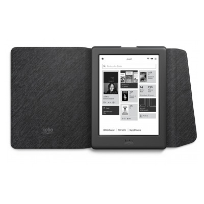 Accessoire liseuse - eBook Tucano Folio noir universel pour