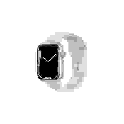 Apple Watch Series 7 GPS, boîtier Aluminium Lumière Stellaire 45mm avec Bracelet Sport Lumère Stellaire