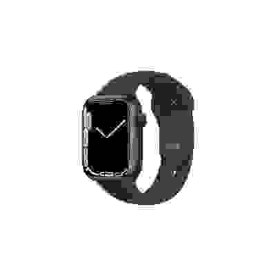 Apple Watch Series 7 GPS, boîtier Aluminium Minuit 45mm avec Bracelet Sport Minuit