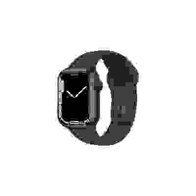 Apple Watch Series 7 GPS, boîtier Aluminium Minuit 41mm avec Bracelet Sport Minuit