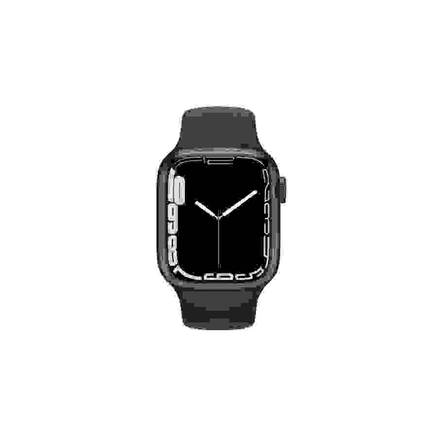 Apple Watch Series 7 GPS, boîtier Aluminium Minuit 41mm avec Bracelet Sport Minuit n°2