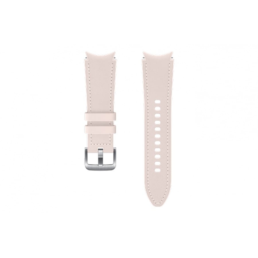 Samsung Pack Montre connectee Samsung Galaxy Watch4 40mm Or Rose Version BT + Bracelet cuir rose n°7