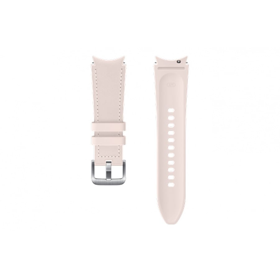 Samsung Pack Montre connectee Samsung Galaxy Watch4 40mm Or Rose Version BT + Bracelet cuir rose n°10