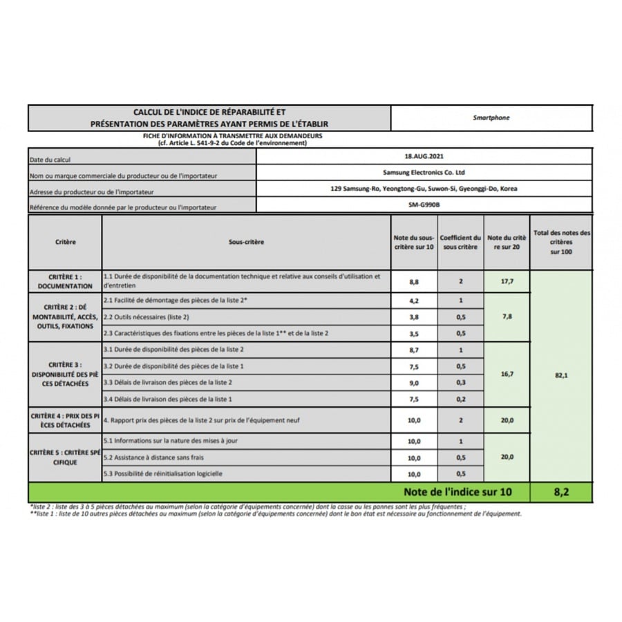 Samsung GALAXY S21FE 5G LAVANDE 128Go n°11