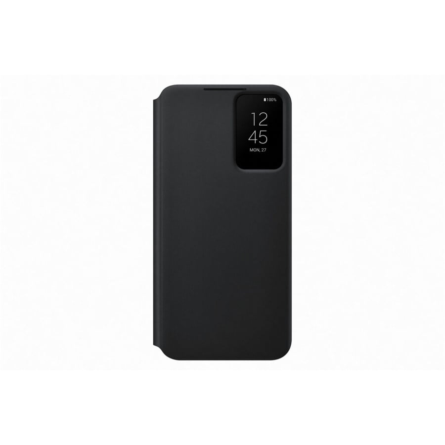 Samsung Coque Smart Clear View S22+ Noir n°1