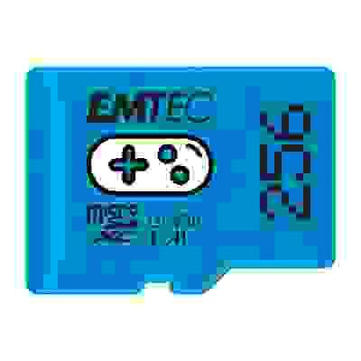 Emtec MICRO SDXC GAMING 256GB BLEU