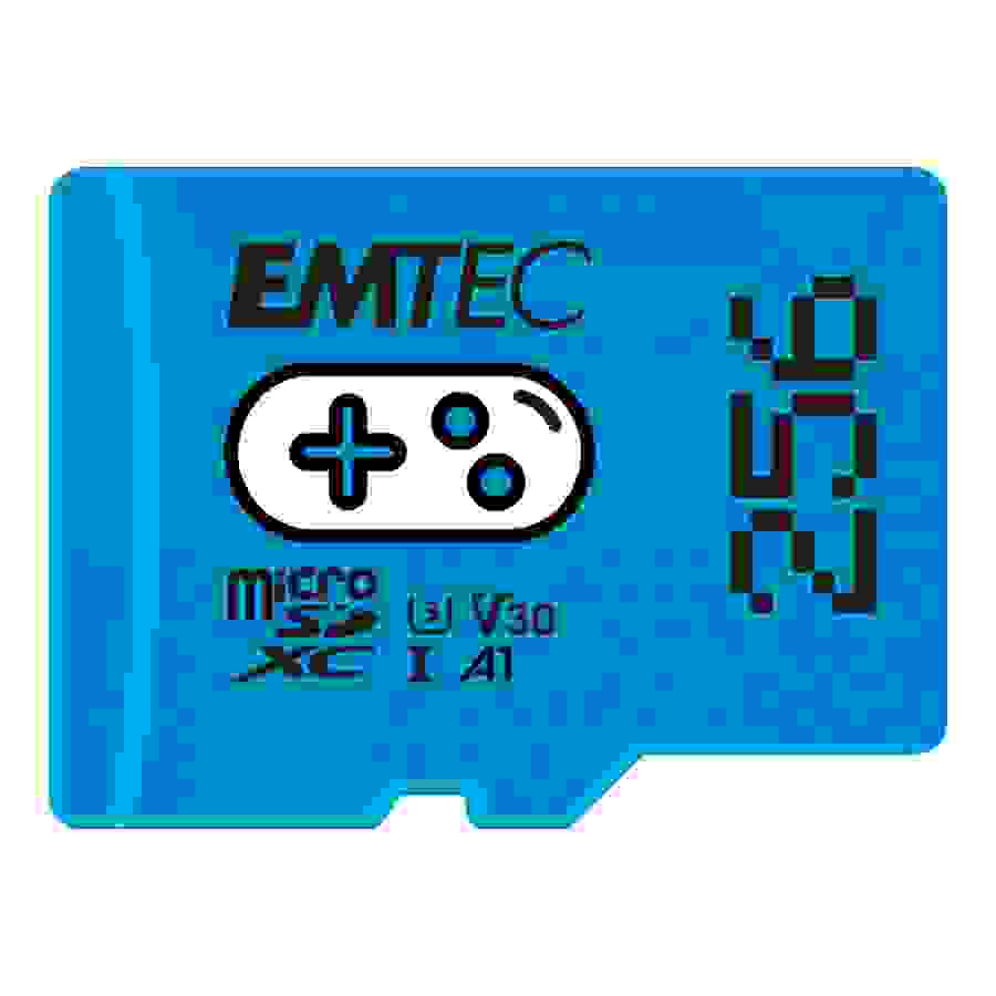 Emtec MICRO SDXC GAMING 256GB BLEU n°1