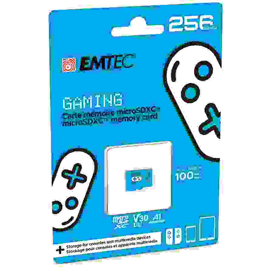 Emtec MICRO SDXC GAMING 256GB BLEU n°2