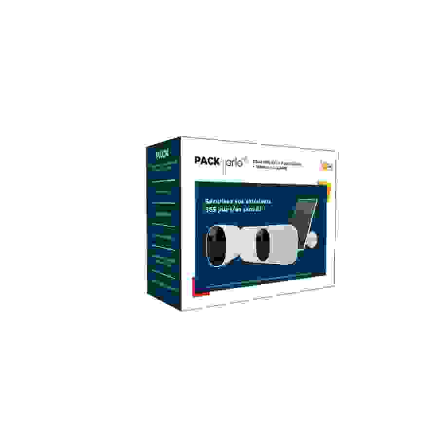Arlo Pack Pro 4 XL + Floodlight & Panneau Solaire n°1