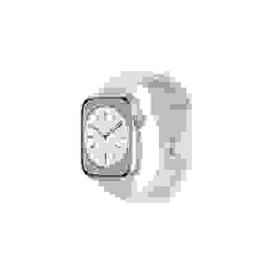 Apple Watch Series 8 GPS, boîtier aluminium Lumiere Stellaire 45 mm avec Bracelet Lumiere Stellaire