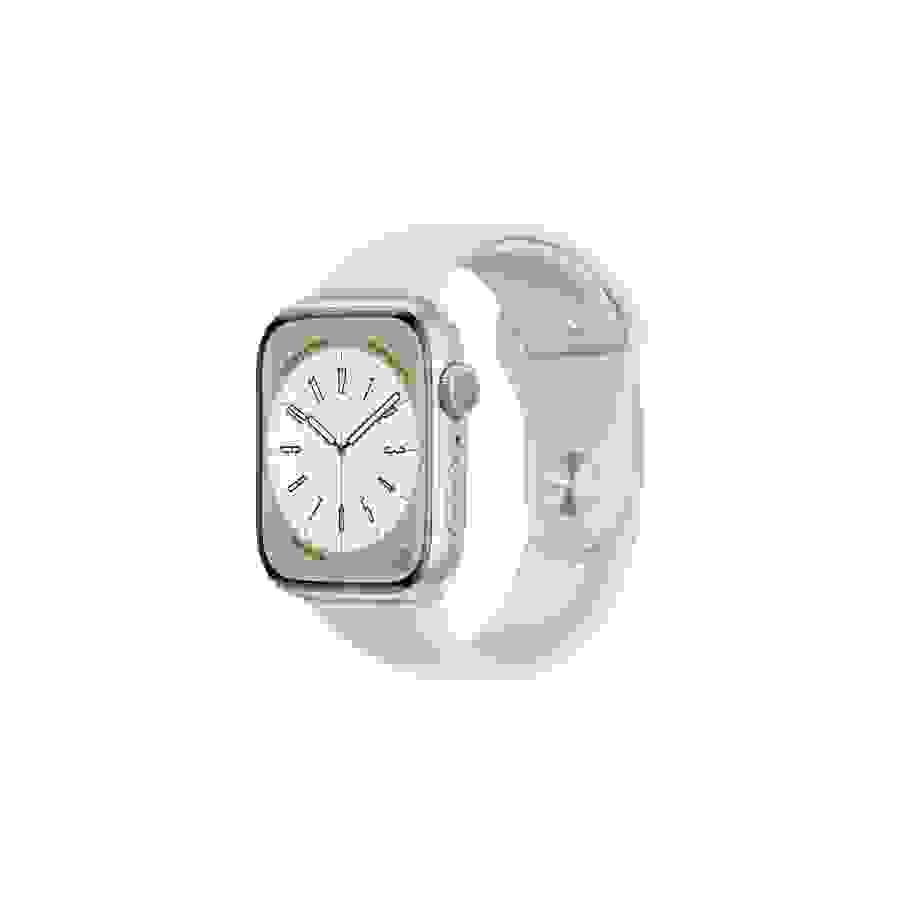 Apple Watch Series 8 GPS, boîtier aluminium Lumiere Stellaire 45 mm avec Bracelet Lumiere Stellaire n°1