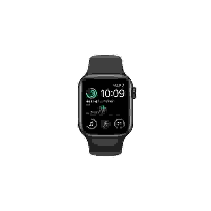 Apple Watch SE GPS 2eme generation, boîtier alumininium Minuit 40mm Bracelet Sport Minuit n°2