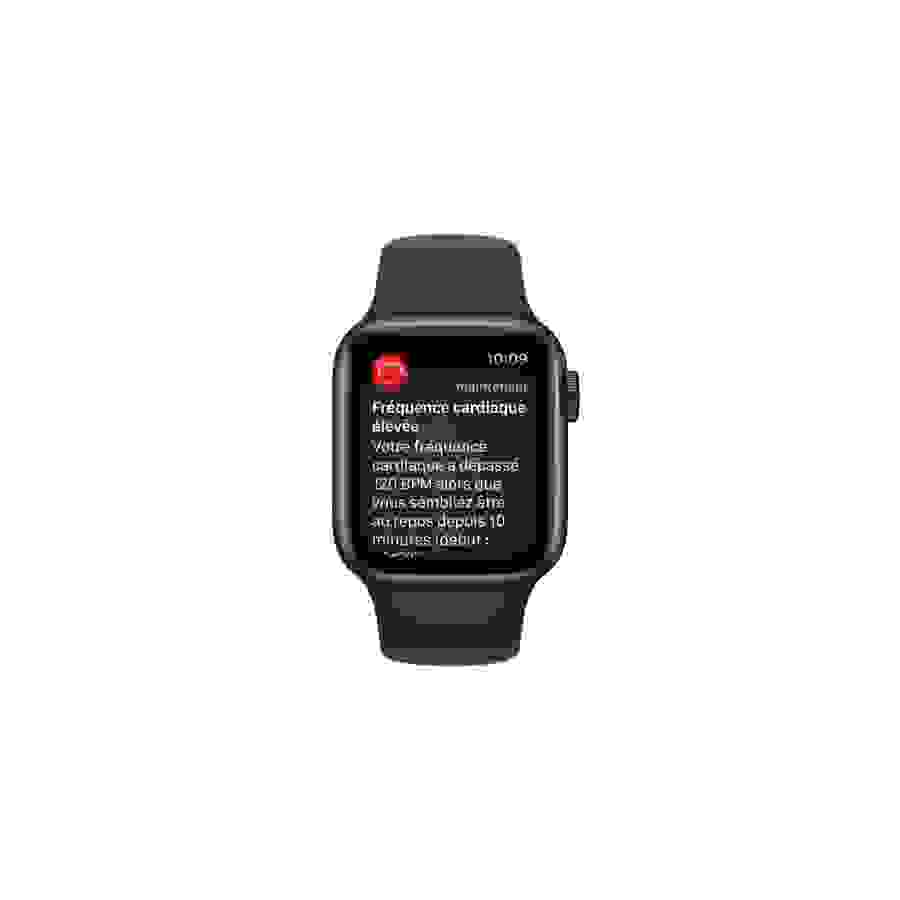 Apple Watch SE GPS 2eme generation, boîtier alumininium Minuit 40mm Bracelet Sport Minuit n°5