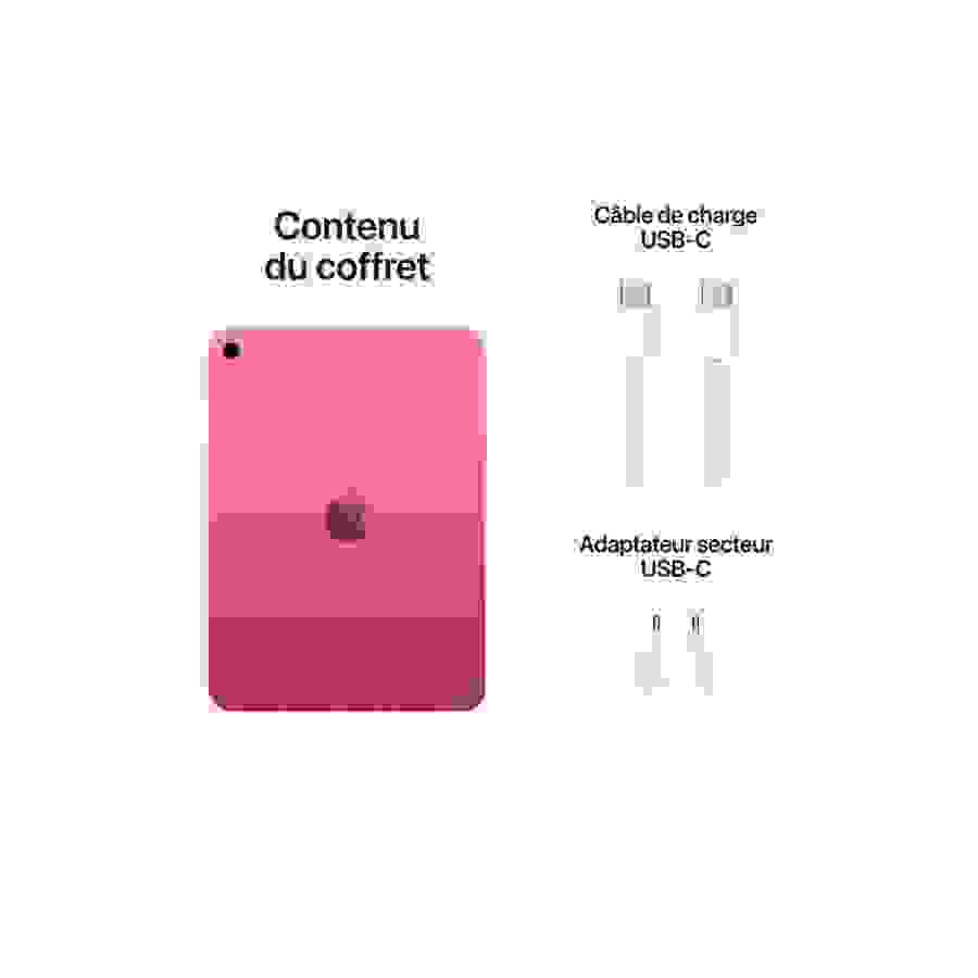 Apple IPAD 10,9'''' 64GO ROSE WIFI 10eme GEN 2022 n°8