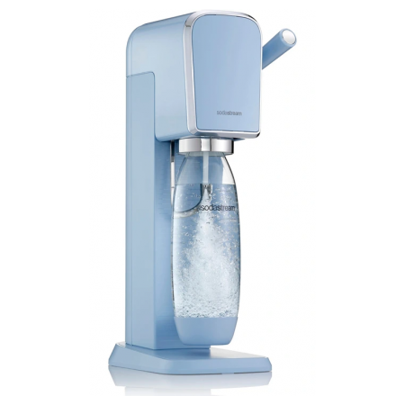 Machine à soda art bleu pastel bleu Sodastream