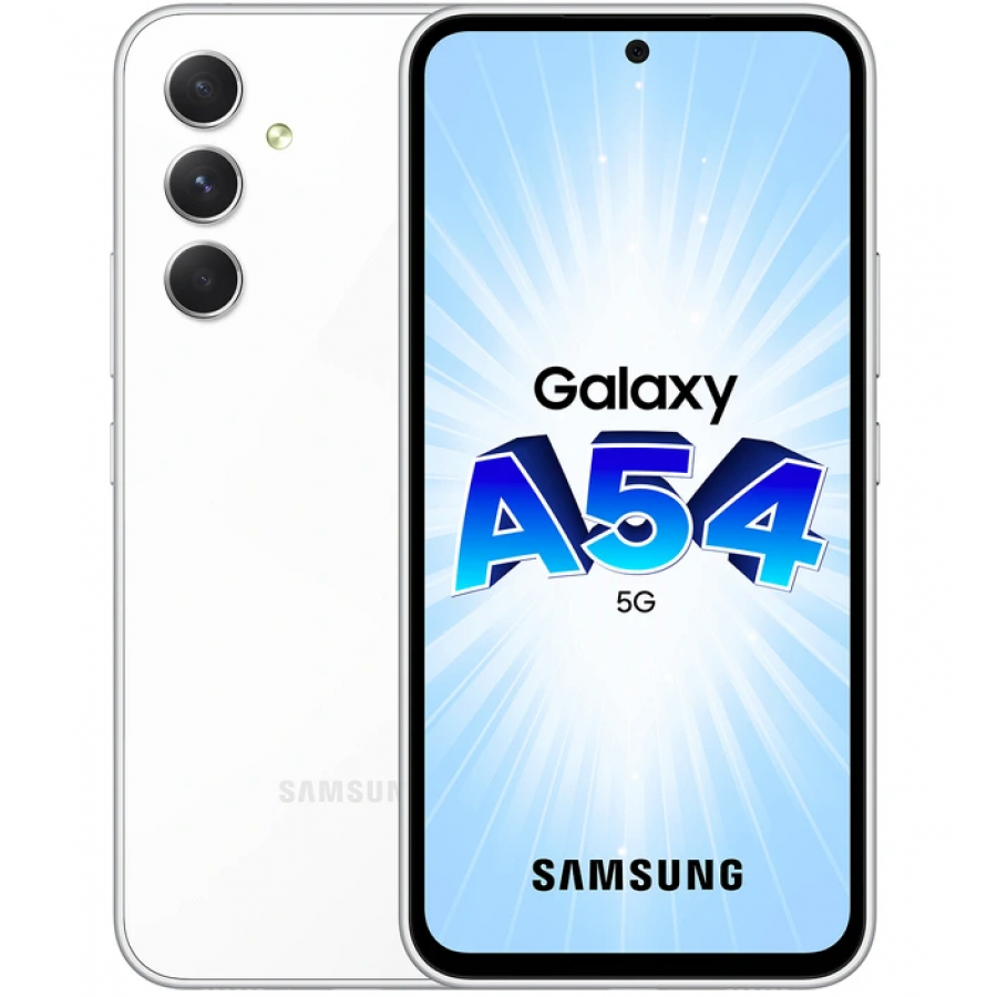 Smartphone Samsung Galaxy A54 5G 128Go Blanc - DARTY