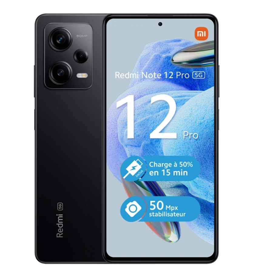 Xiaomi Redmi Note 12 Pro 128Go Noir 5G n°1