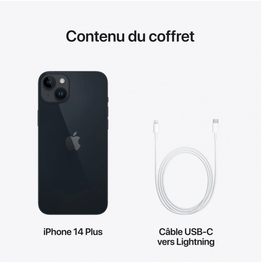 Apple Iphone 14 Plus 128Go Noir 5G n°3