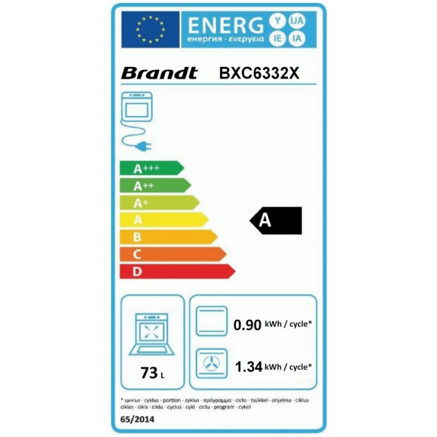 BRANDT BXC6332X n°2