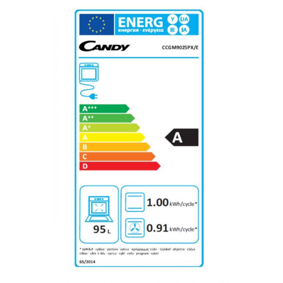 CANDY CECCGM9025PXE n°2