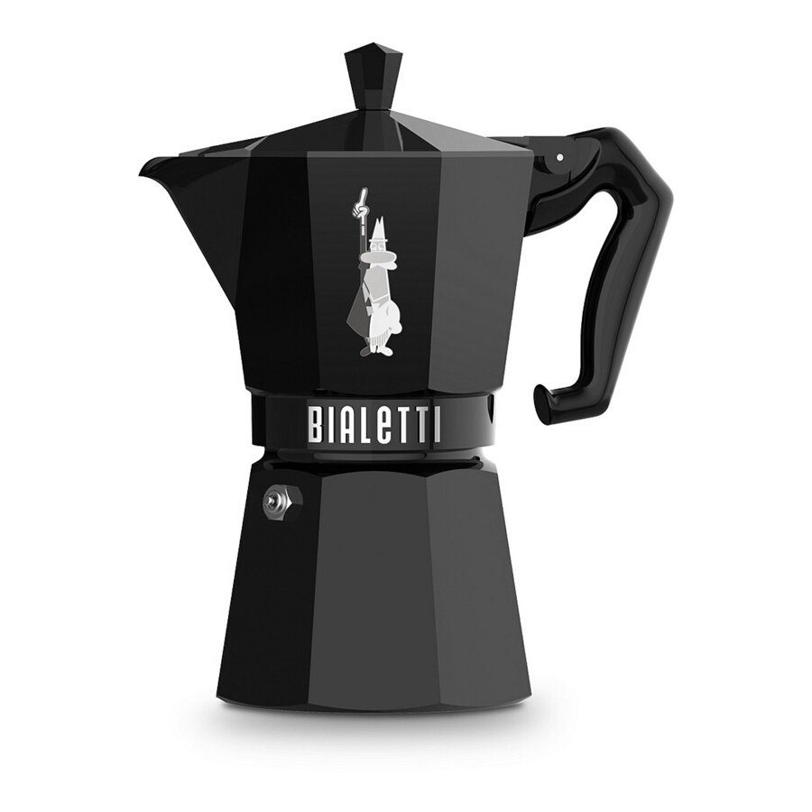 Bialetti SET MOKA EXCLUSIVE NOIRE + 2 PAQUETS DE CAFE n°1