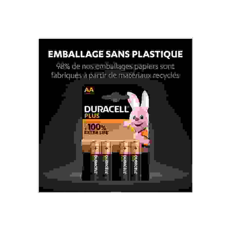 Duracell PACK DE 16 PILES AA PLUS 100% OFFRE SPECIALE n°6