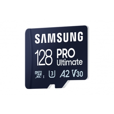 Samsung PRO Ultimate 128 Go avec adaptateur SD