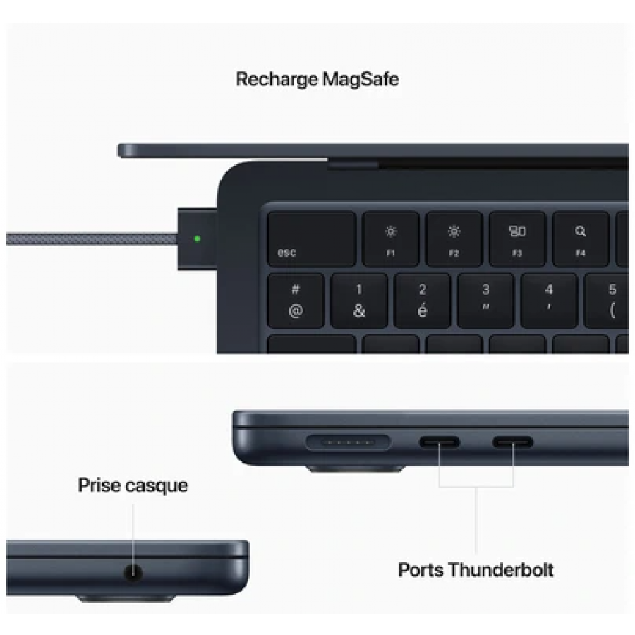 Apple MacBook Air 13" 512GO SSD Puce M2 n°6